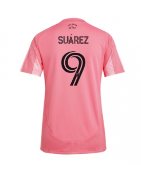 Inter Miami Luis Suarez #9 Maglia Gara Casa Repliche 2025-26 Donna Maniche Corte